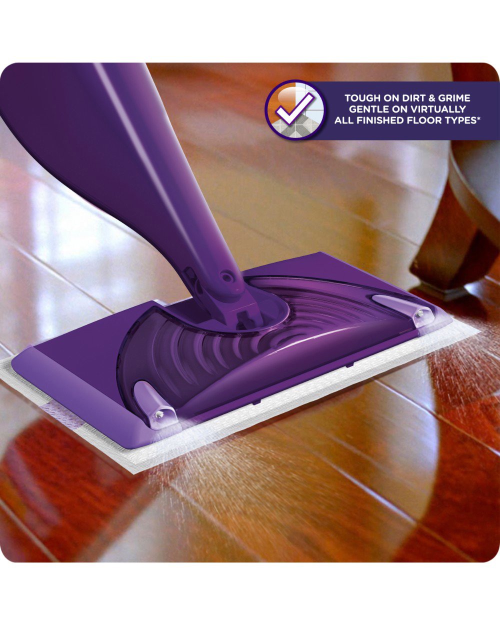 Swiffer Wet Jet Cleaning Kit Includes (Jet Kit, Multi Cleaner Solutions & Wetjet Refill Pads)