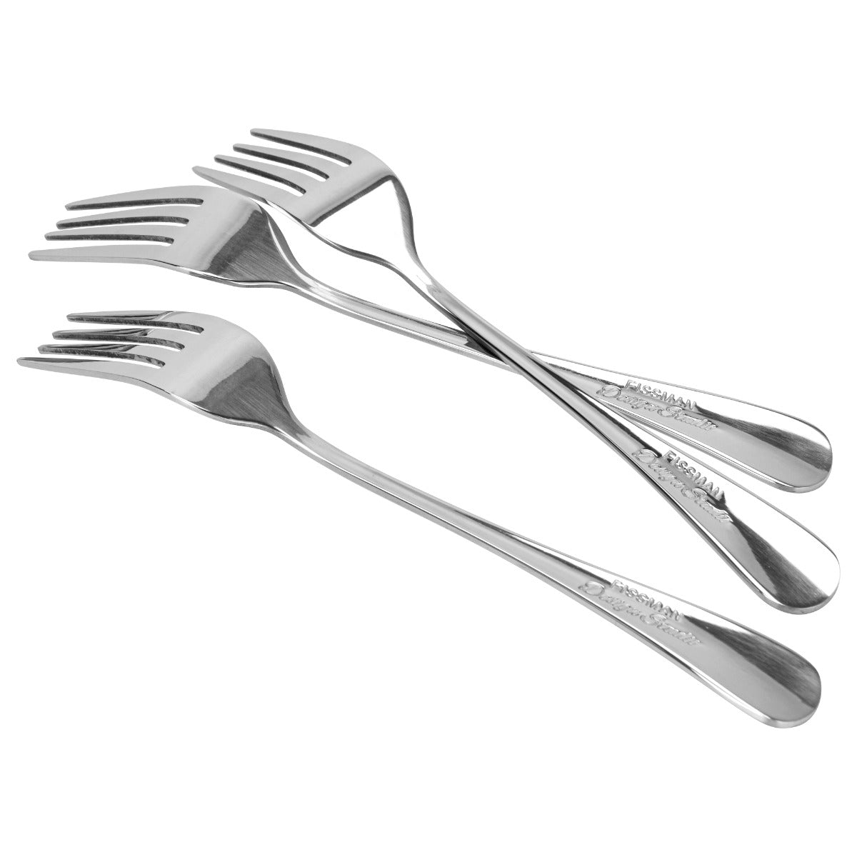 Fissman Set of 3 Dessert Forks Flavia 17cm Stainless Steel