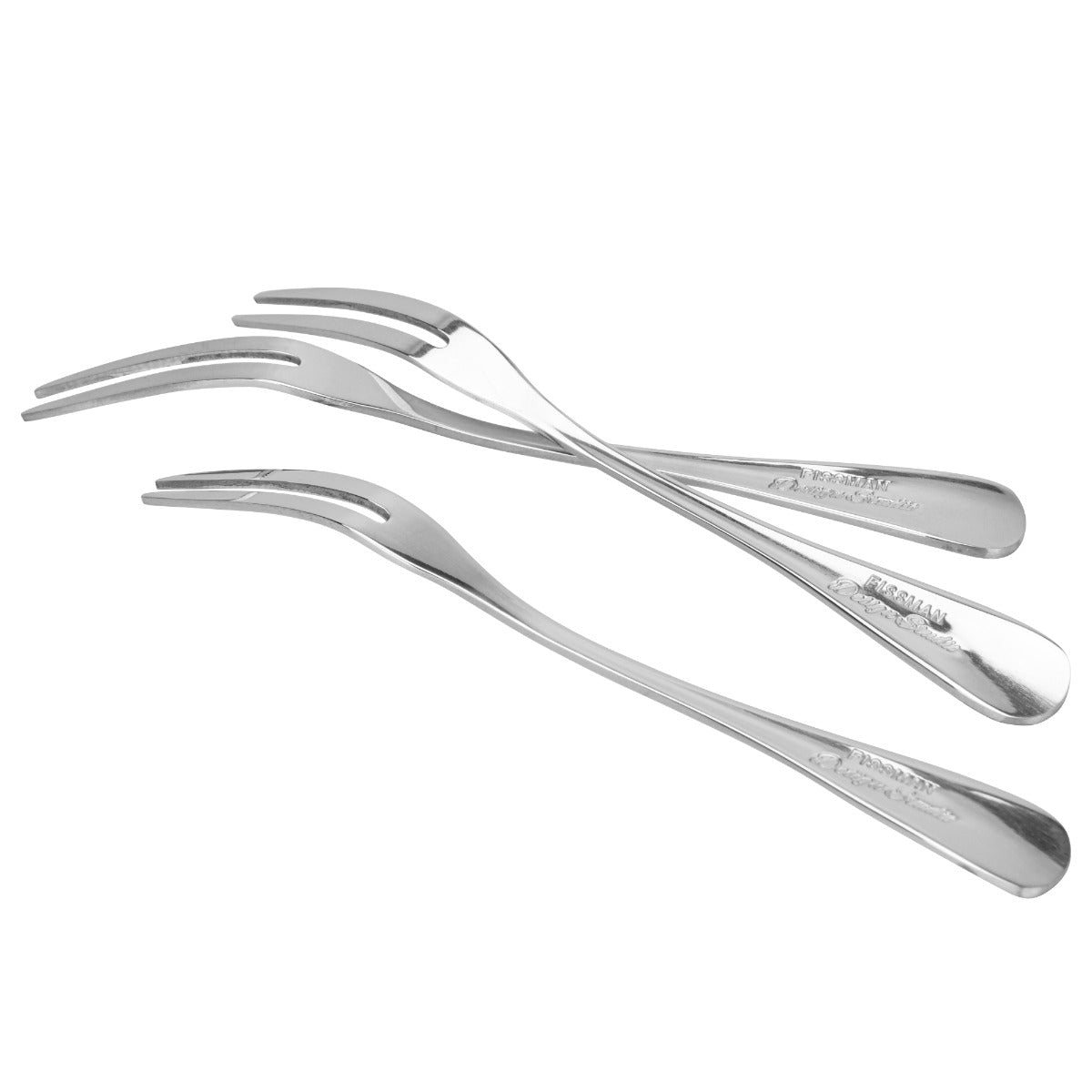 Fissman Set of 3 Fruit Forks Flavia 13cm Stainless Steel