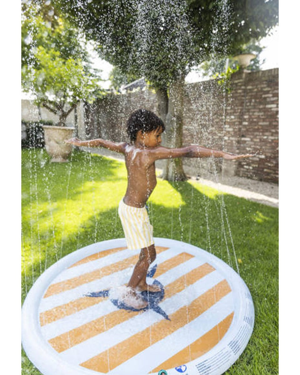 Swim Essentials Shark Sprinkler mat