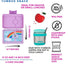 Yumbox Snack 3-Compartment Snack Box purple