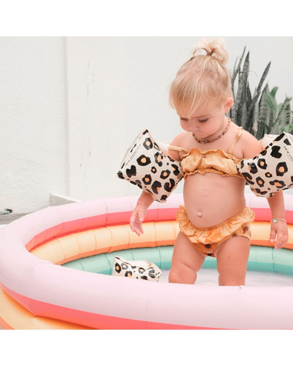 Swim Essentials Rainbow Printed Children's pool 150cm 3 Rings