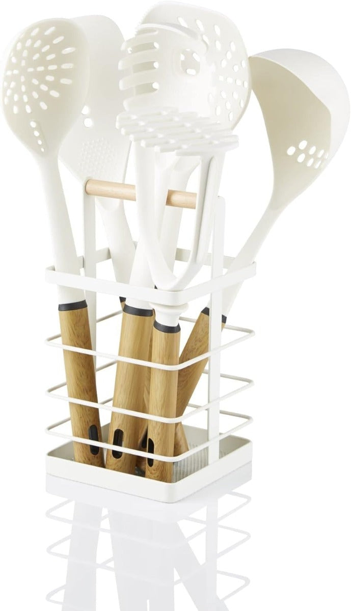 Swan Nordic 6 Pieces Utensil Set with Holder