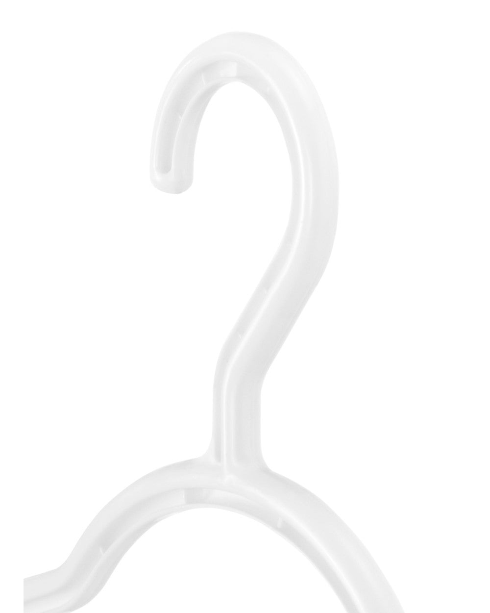 Whitmor Slim Sure Grip Hangers Set Of 10 Grey