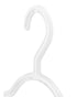 Whitmor Slim Sure Grip Hangers Set Of 10 Grey