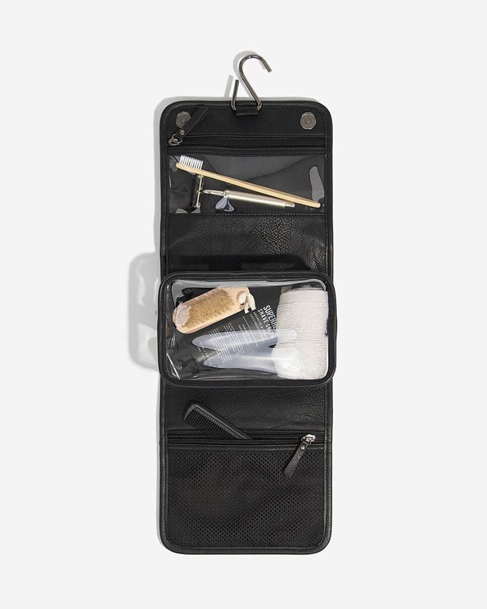 Stackers Travel Washbag Black
