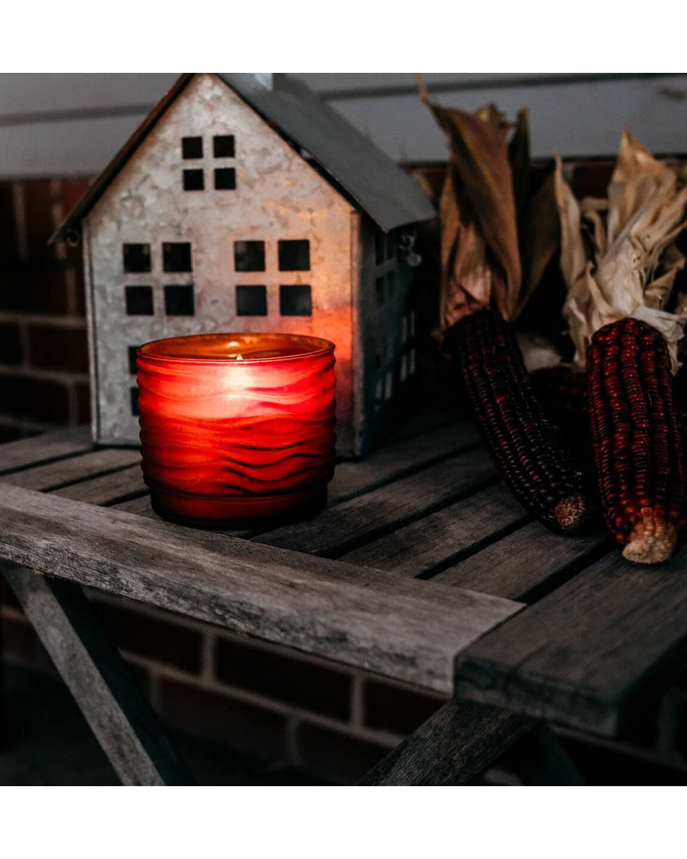 Tiki 9oz Frosted Votive Lavish Woodland Citronella Assorted 1 Piece