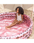 Swim Essentials Rose Gold Leopard Printed Children's Pool 150cm 3 Rings