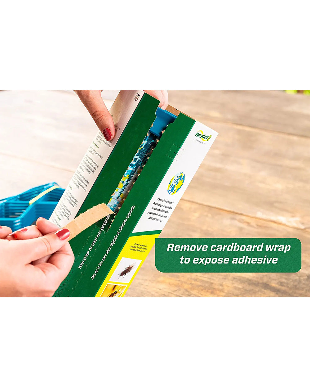 Rescue Deck & Patio Fly TrapStik Odorless Weather Resistant