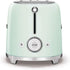 Smeg 2 Slice Toaster Pastel Green