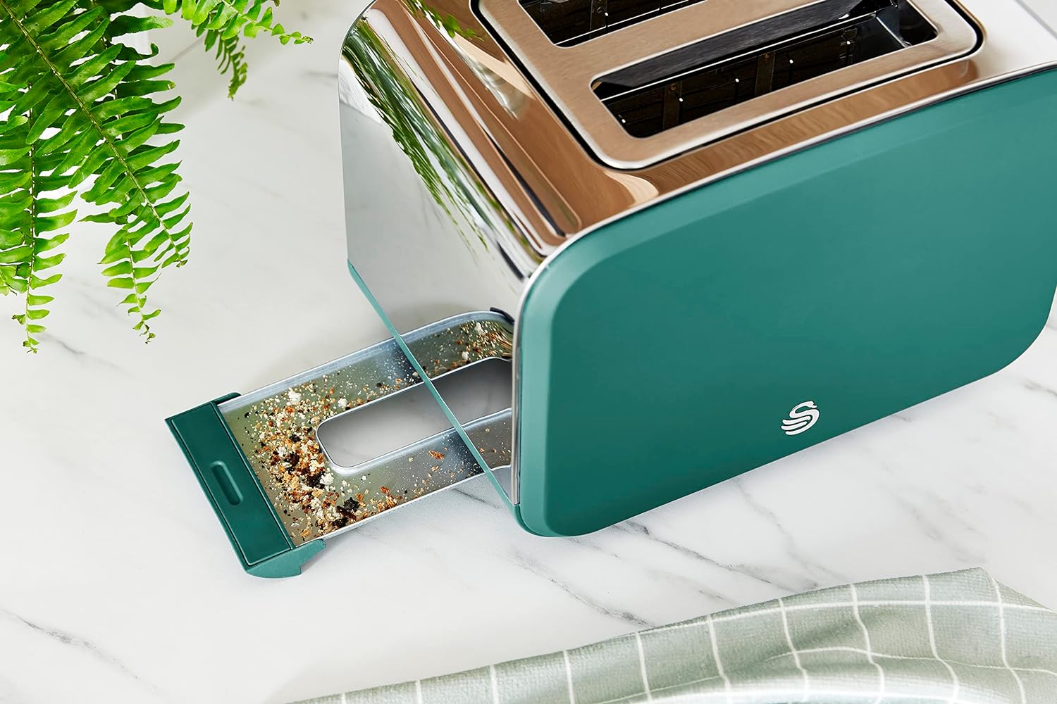 Swan Nordic Toaster 2 Slice Blue