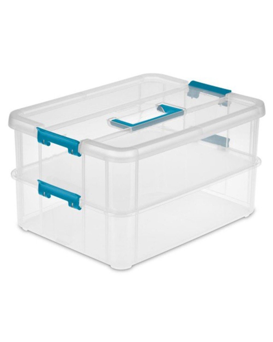 Sterilite 2 Layer Hand Box/Tray
