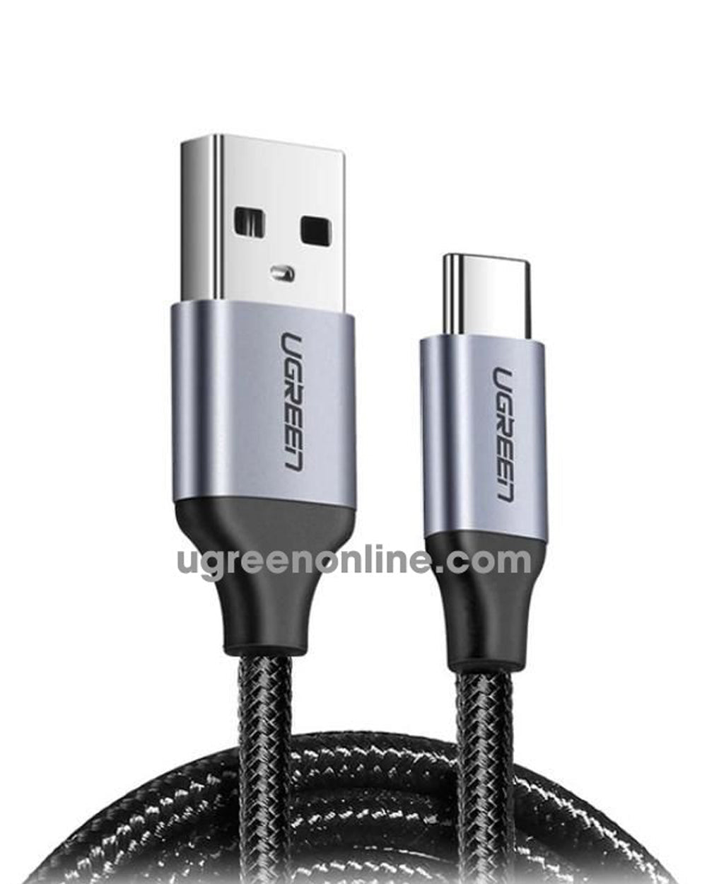 UGREEN USB A to C 3A Fast Charging with Nylon Braided Cable 2 Meter