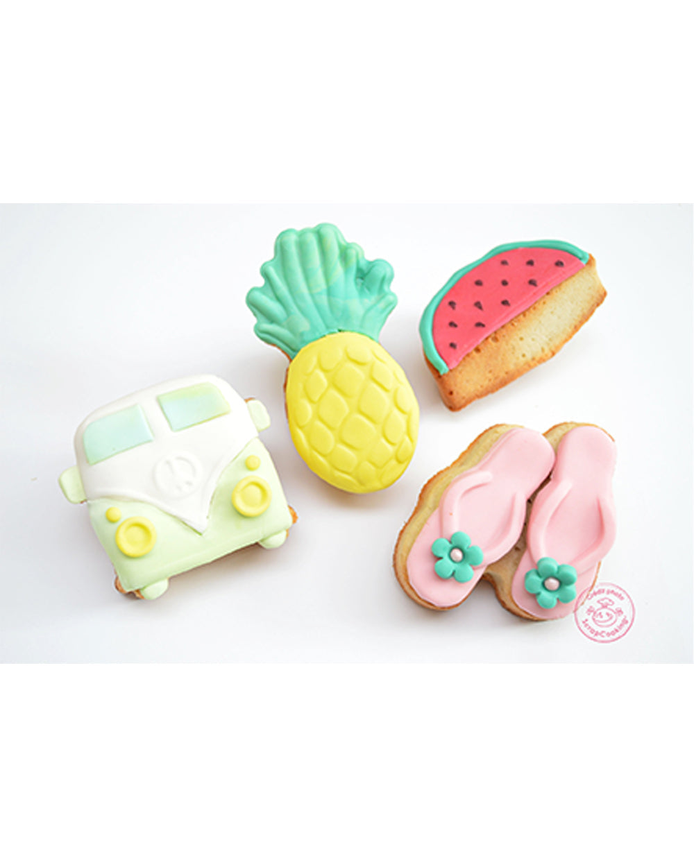 Scrapcooking Silicone Mould With 6 Summer Themed Cavities
