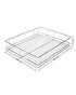 Tansel Pull Out Pantry Stainless Steel Wire Pull Out Drawers L 396 x H 100 x W 485 mm