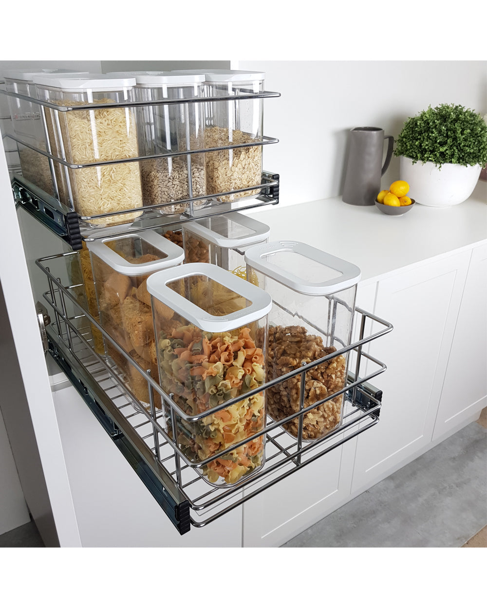 Tansel Sliding Drawers for Pantry
