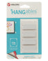 VELCRO HANGables Removable Wall Fasteners Strips 4 Count White