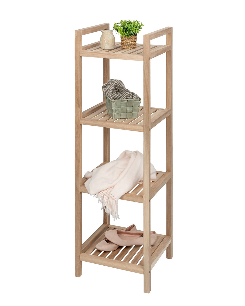 Wenko 4 Tier Shelving Unit Acina