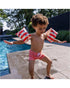 Swim Essentials Red-White Whale Inflatable Swimming Armbands 2-6 years