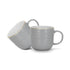 Fissman 2 Pieces Mugs Firmina Gray 350Ml New Bone China