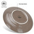 Fissman 2 Pieces Plates Firmina Brown 21Cm New Bone China