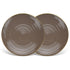 Fissman 2 Pieces Plates Firmina Brown 21Cm New Bone China