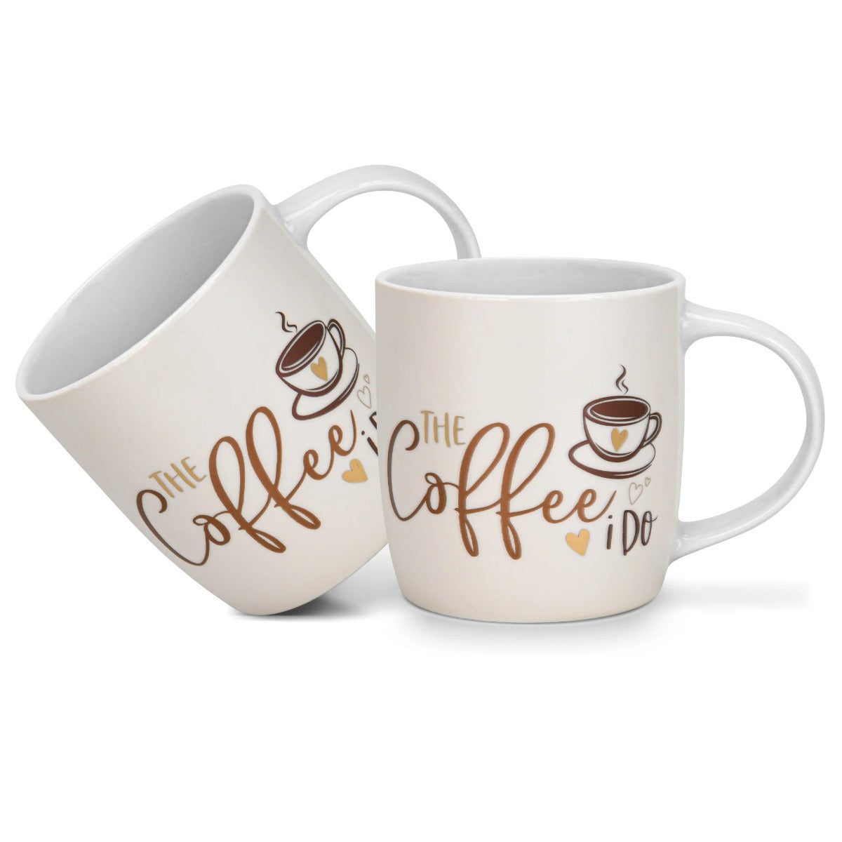 Fissman Set Of 2 Mugs 310 ML The Coffee I Do