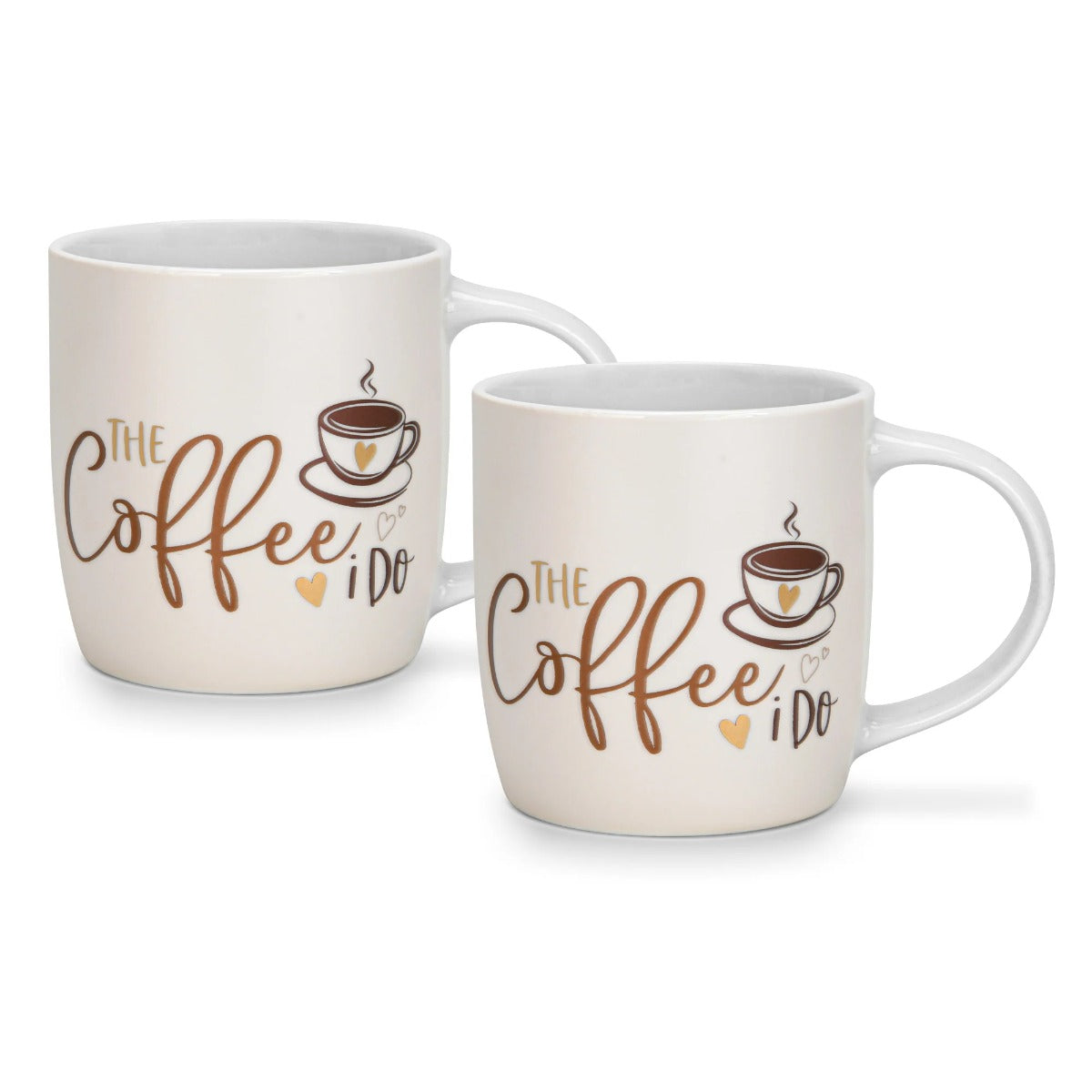 Fissman Set Of 2 Mugs 310 ML The Coffee I Do
