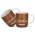 Fissman 2 Piece Mugs 310ML Coffee Break