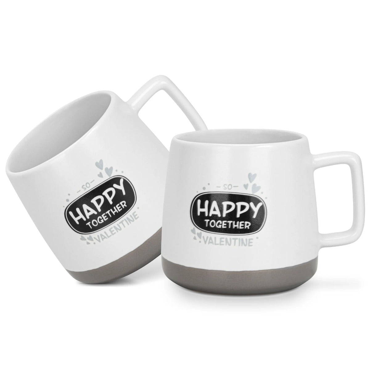 Fissman 2 Piece Mugs 400ML Happy Ever After