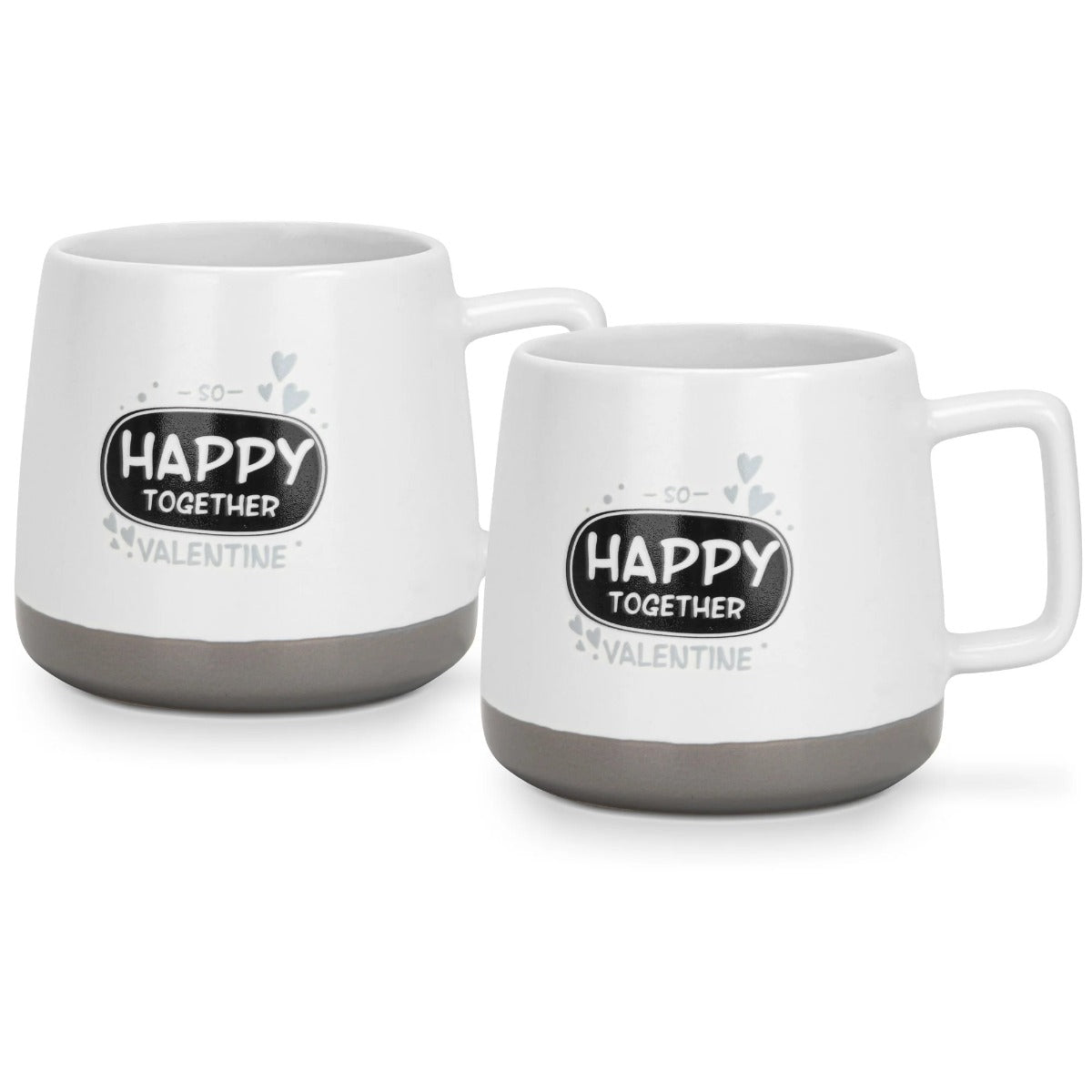 Fissman 2 Piece Mugs 400ML Happy Ever After