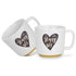 Fissman 2 Piece Mugs 490ML Happy Day With Heart