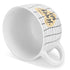 Fissman 2 Piece Mugs 580ML Happy Day Checked