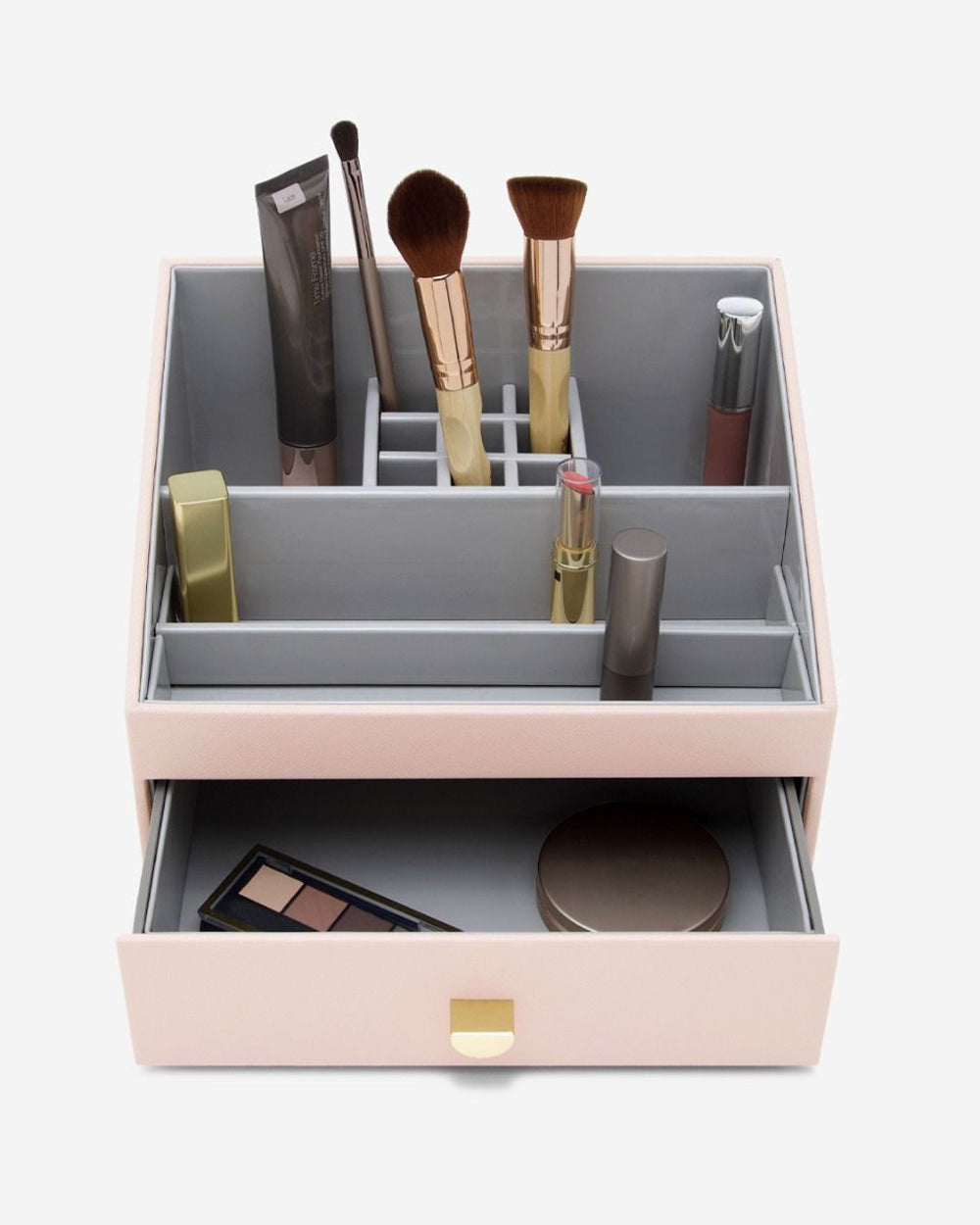 Stackers Makeup Organizer Caddy Blush Pink