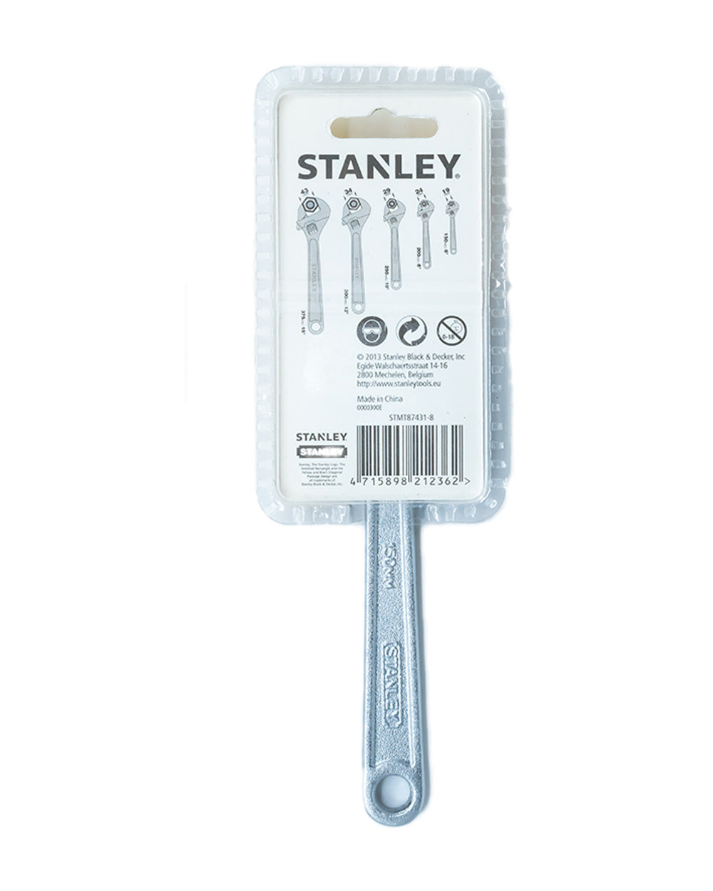 Stanley Heavy Duty Adjustable Wrench 6 Inch