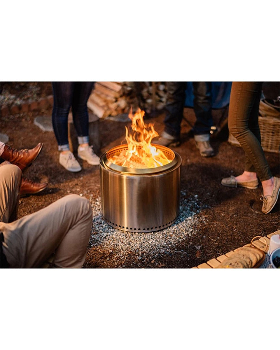 Solo Stove Bonfire Portable Backyard 19.5 Inch Smokeless Firepit
