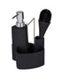 Wenko Wash Up Set Empire Black 11 x 12.5 x 19 cm Black