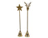 Homesmiths Candle Snuffer Aluminium Star Deer