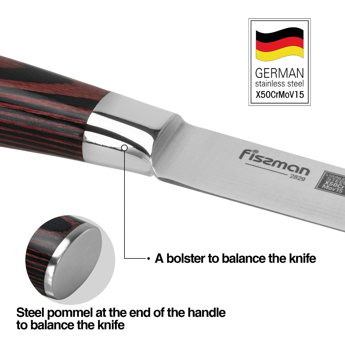 Fissman 5" Utility Knife Ragnitz