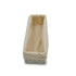 Homesmiths Storage Basket White with Liner - L32 x W10 x H8 cm