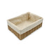 Homesmiths Storage Basket Grey With Liner L20 x W20 x H10 cm
