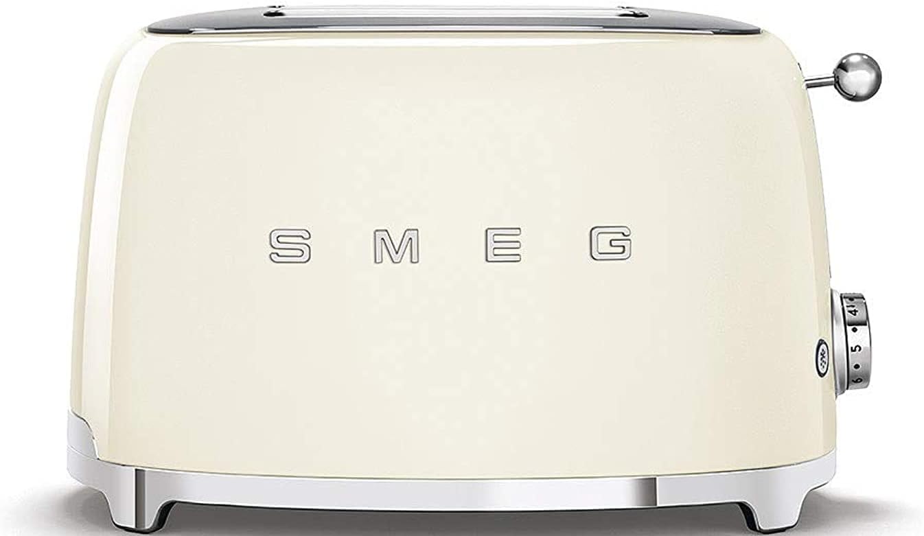 Smeg 2 Slice Toaster Cream