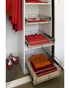 Tansel Wardrobe Pull Out Drawers with Slides L 646 x 150 x W 485 mm