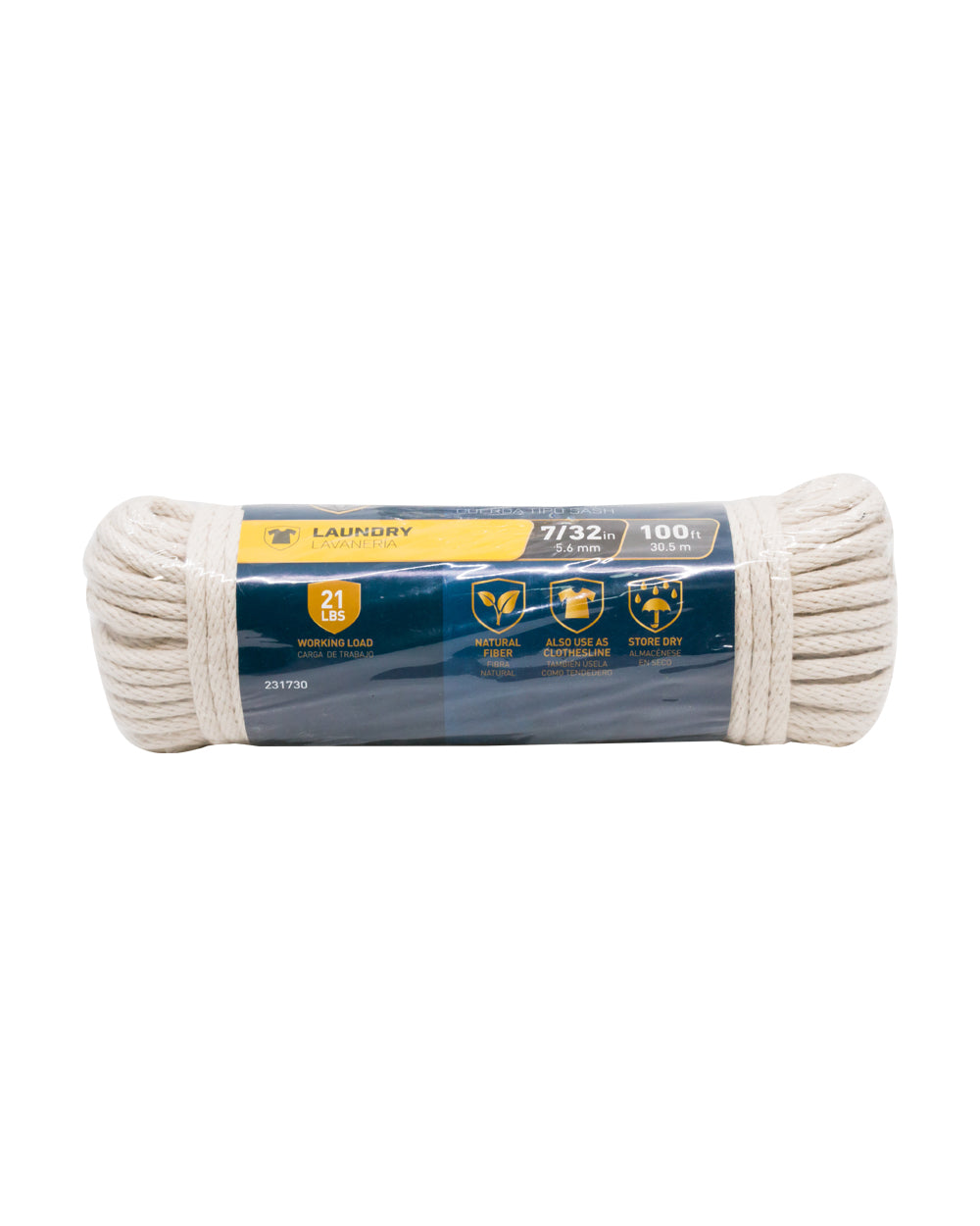 Tru-Guard Smooth Braided Cotton Sash Cord 5.6mm x 30.5 Metre