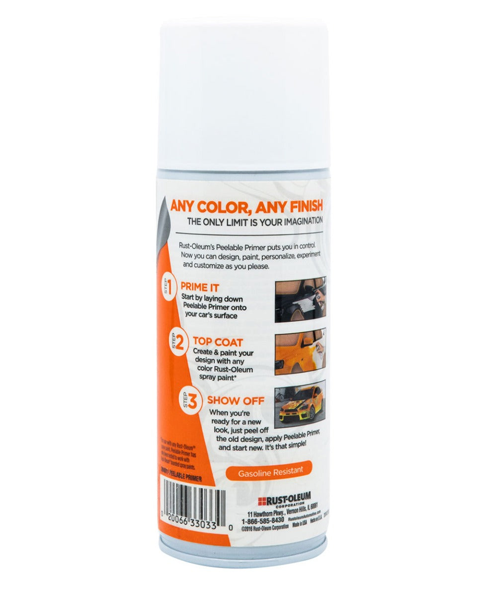 RustOleum Peel Peelable Primer 11Oz S Gloss