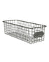 Spectrum Vintage Living Storage Basket 5.5 X 16 Inch