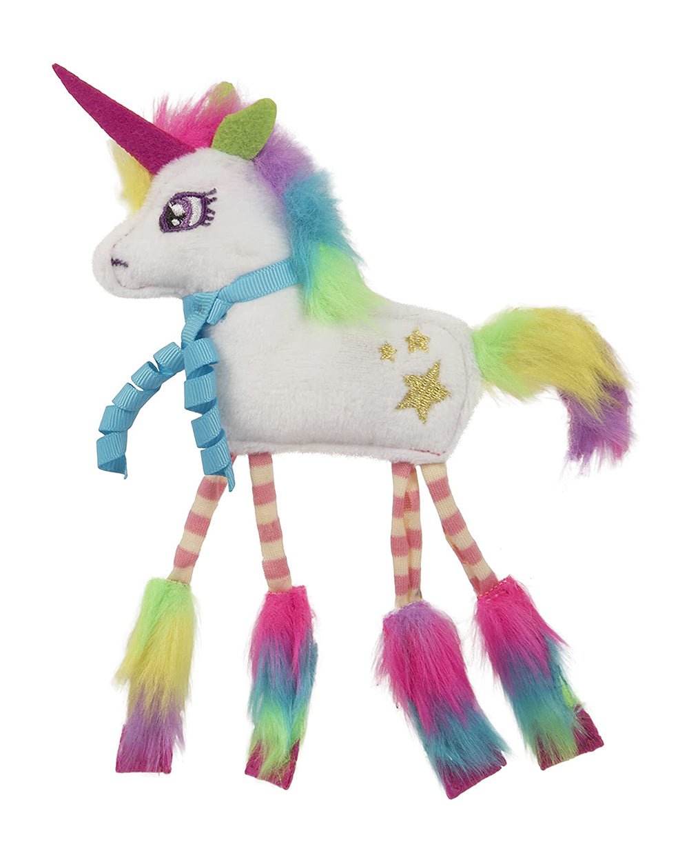 Smartykat Dazzle Dancer Disco Unicorn with Felt Cat Toy