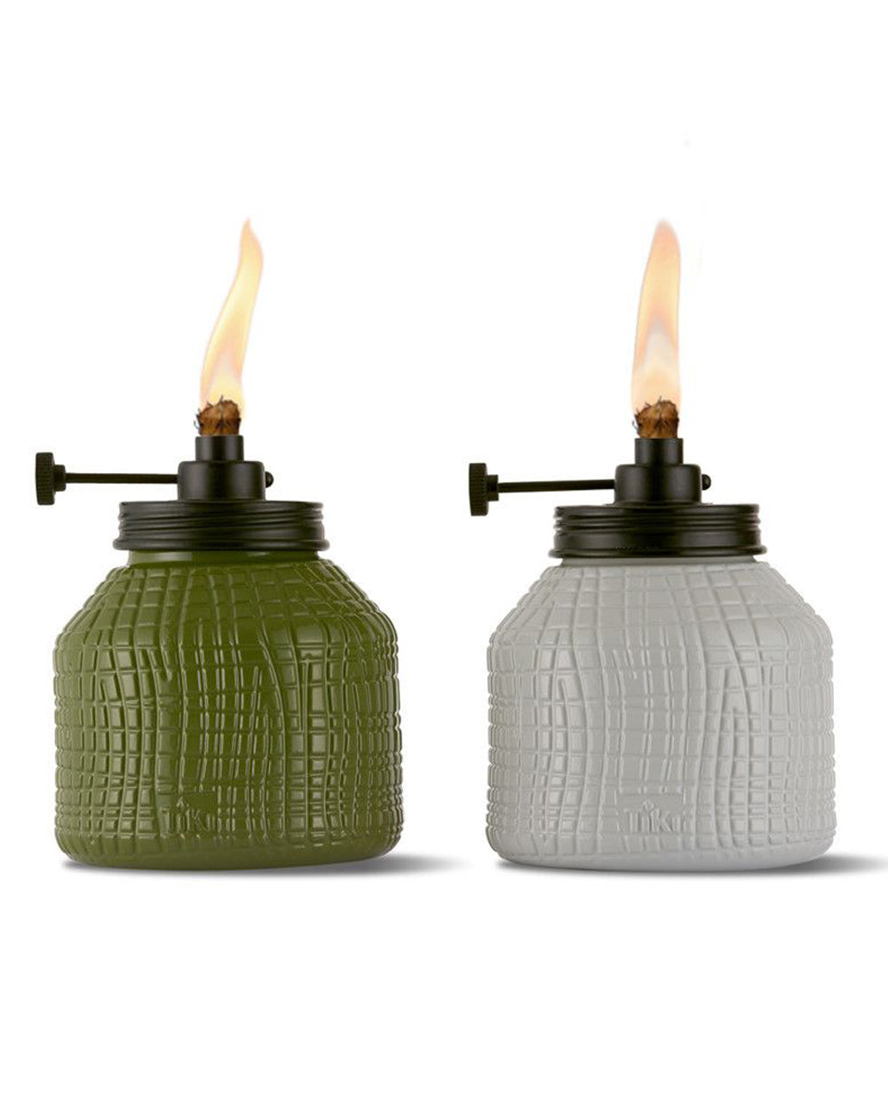 Tiki 5.5 inch Adjustable Flame Table Torch Glass Assorted 1 Piece