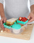 Sistema 1.25 Liter Bento Cube To Go Teal