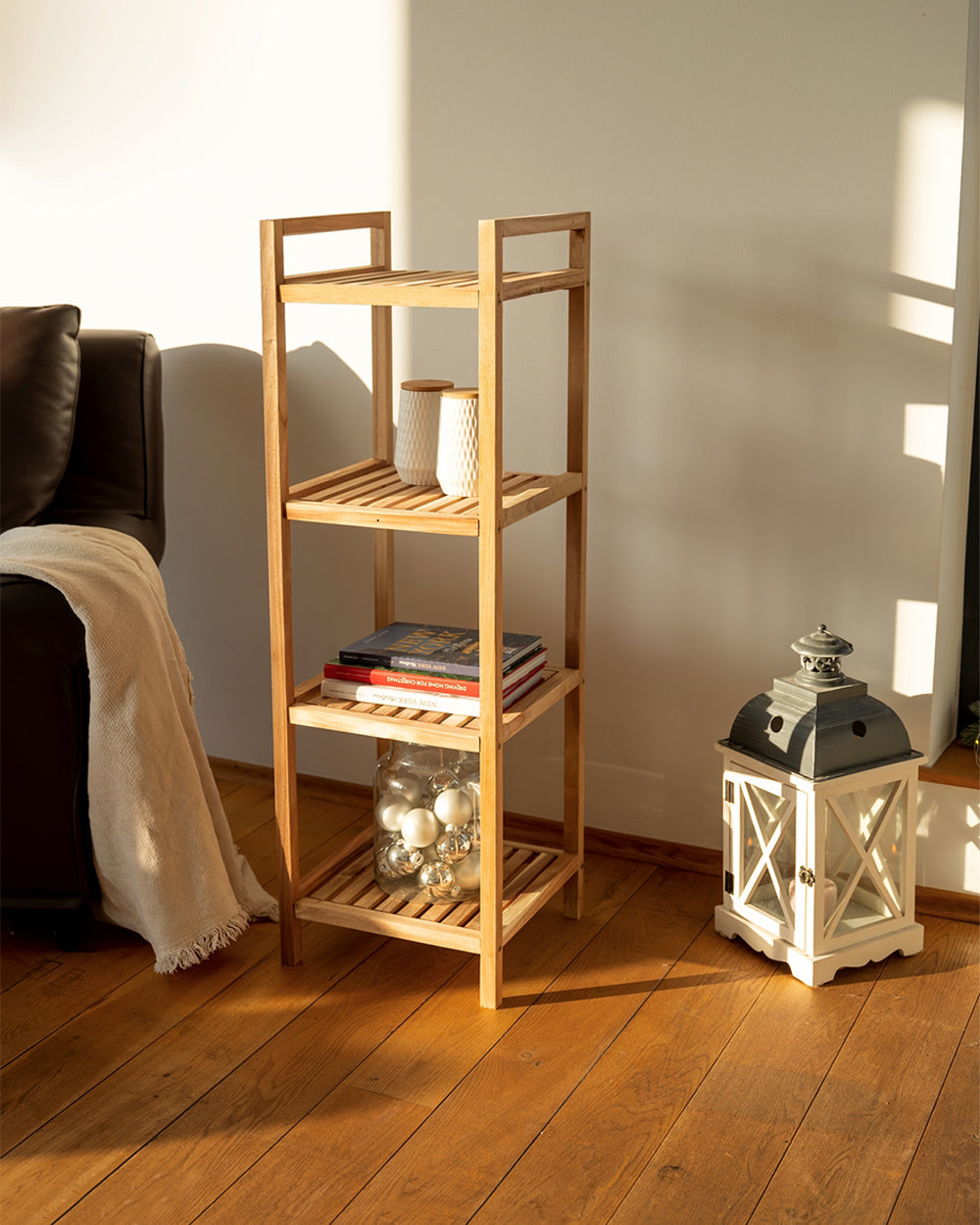 Wenko 4 Tier Shelving Unit Acina